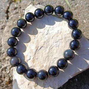 Bracelet en obsidienne oeil céleste
