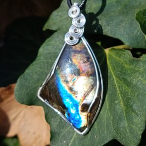 Pendentif en labradorite