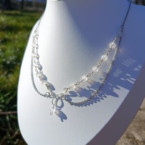 Collier en pierre de lune