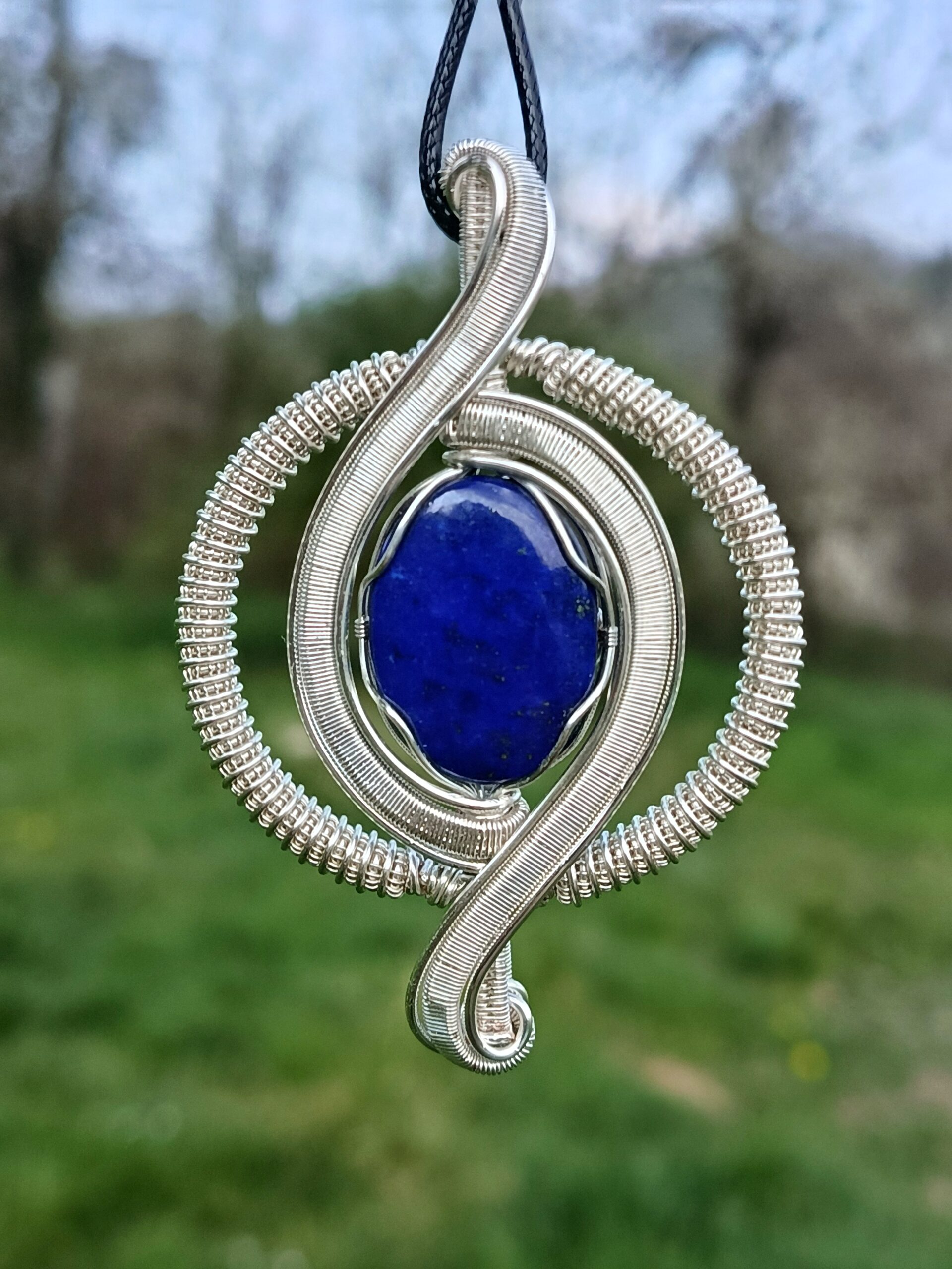Pendentif en lapis lazuli – Image 2