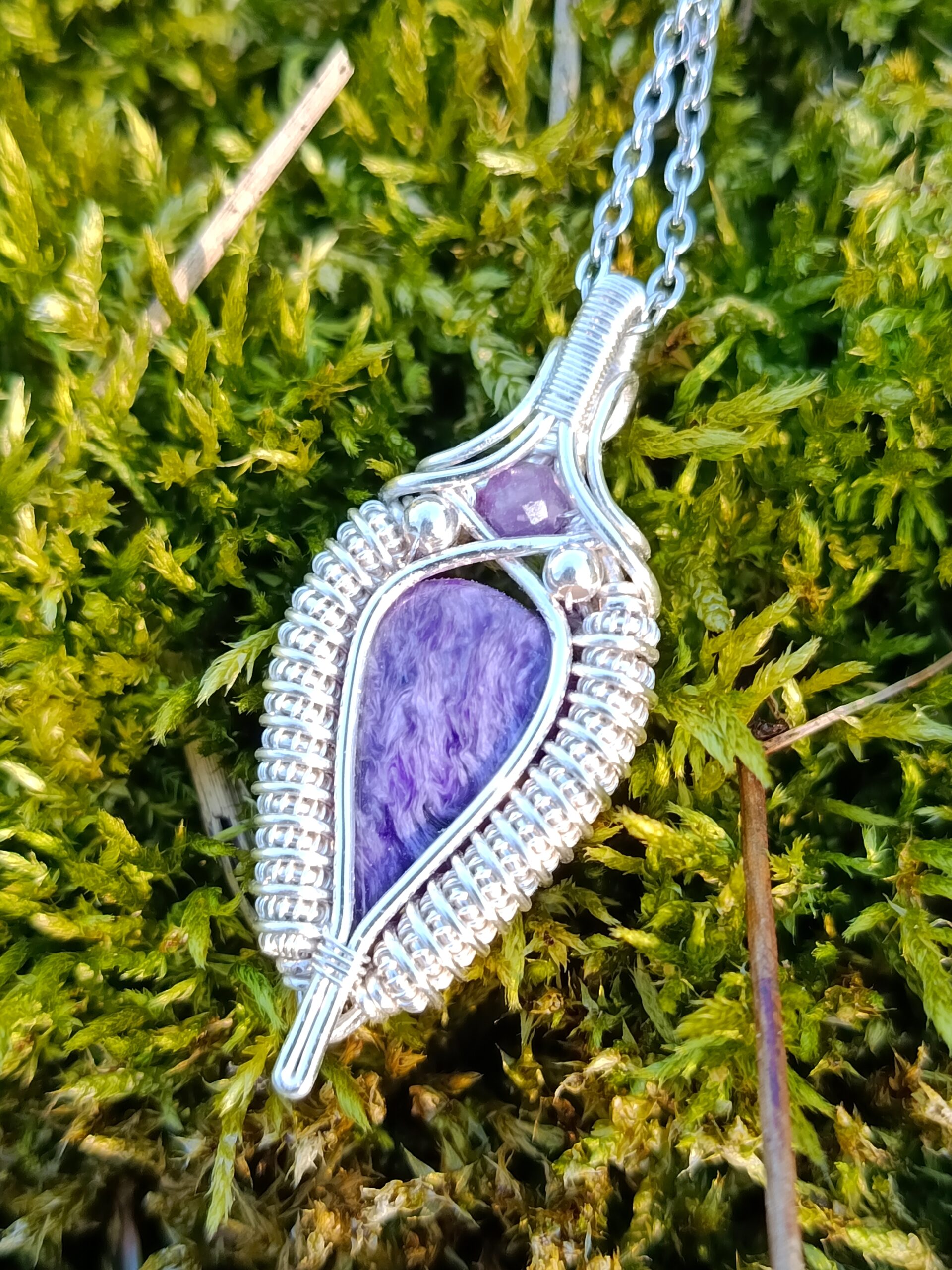 Pendentif en charoïte – Image 3