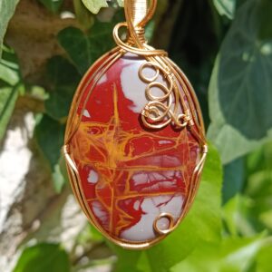 Pendentif en jaspe Noreena
