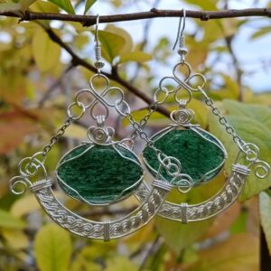 Boucles d'oreilles en aventurine