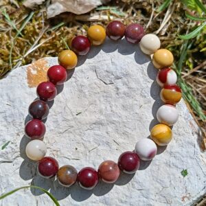Bracelet en mookaïte