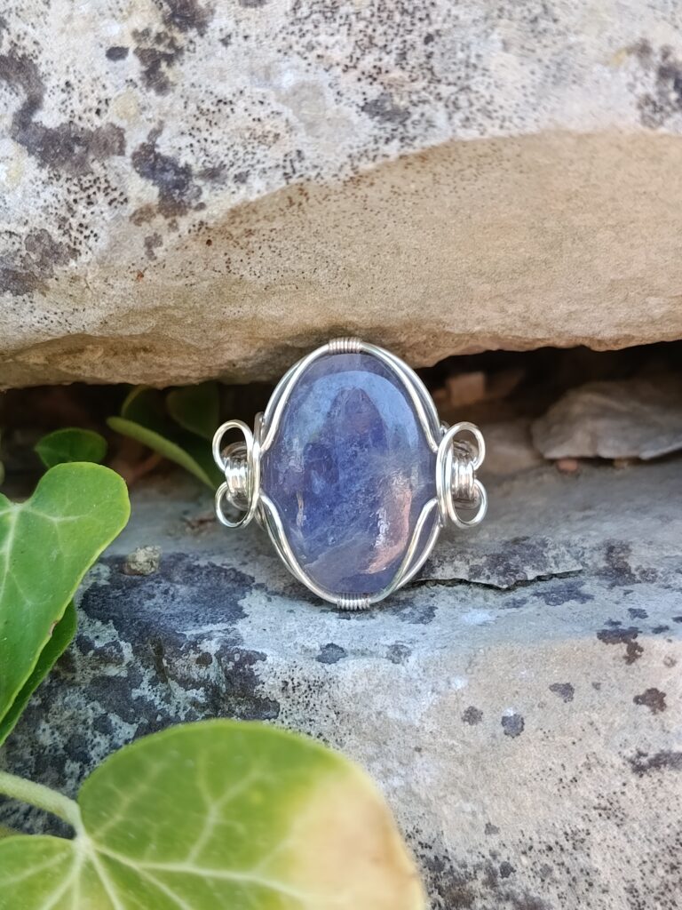 Bague réglable en cordiérite