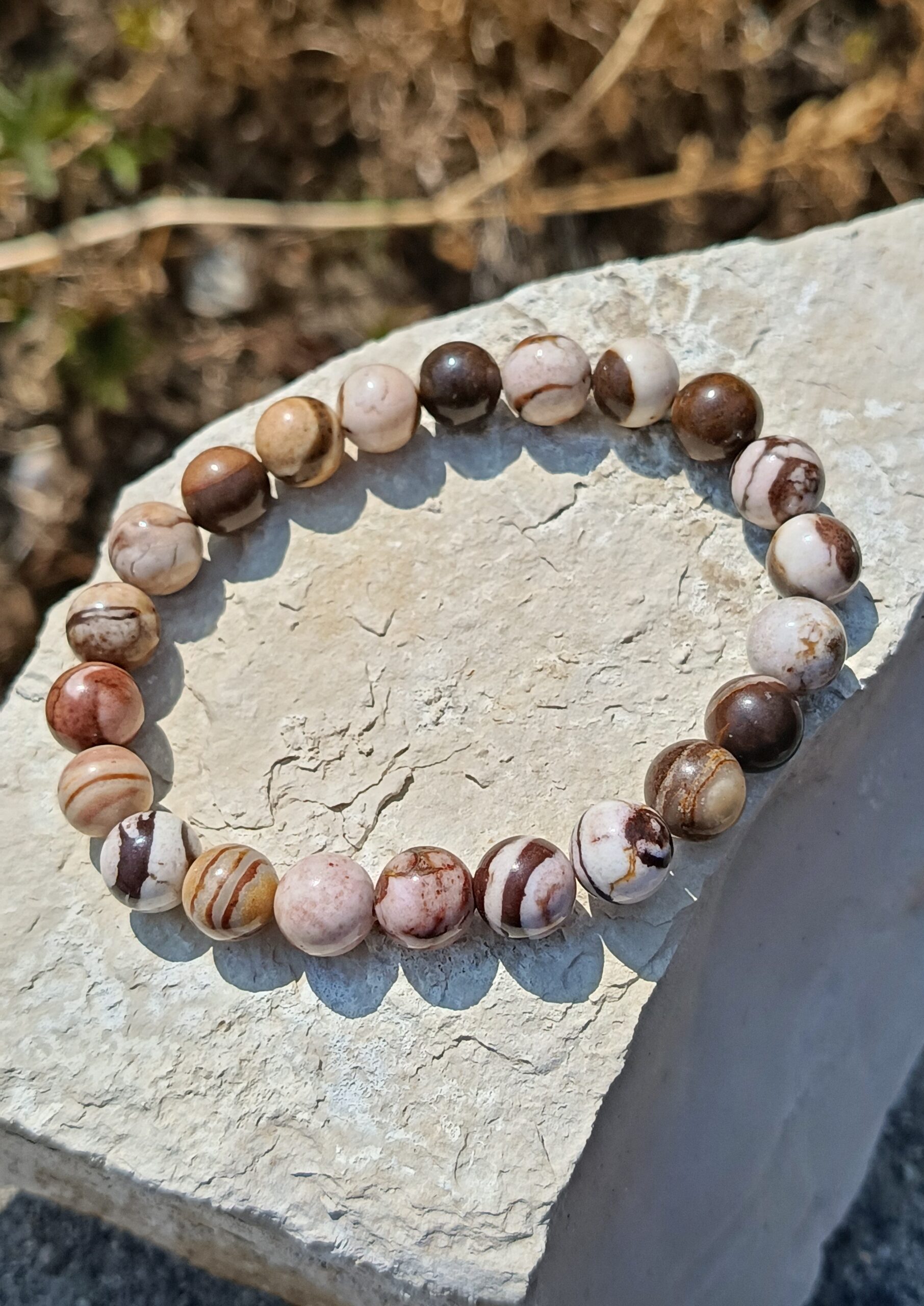 Bracelet en jaspe de l'Outback