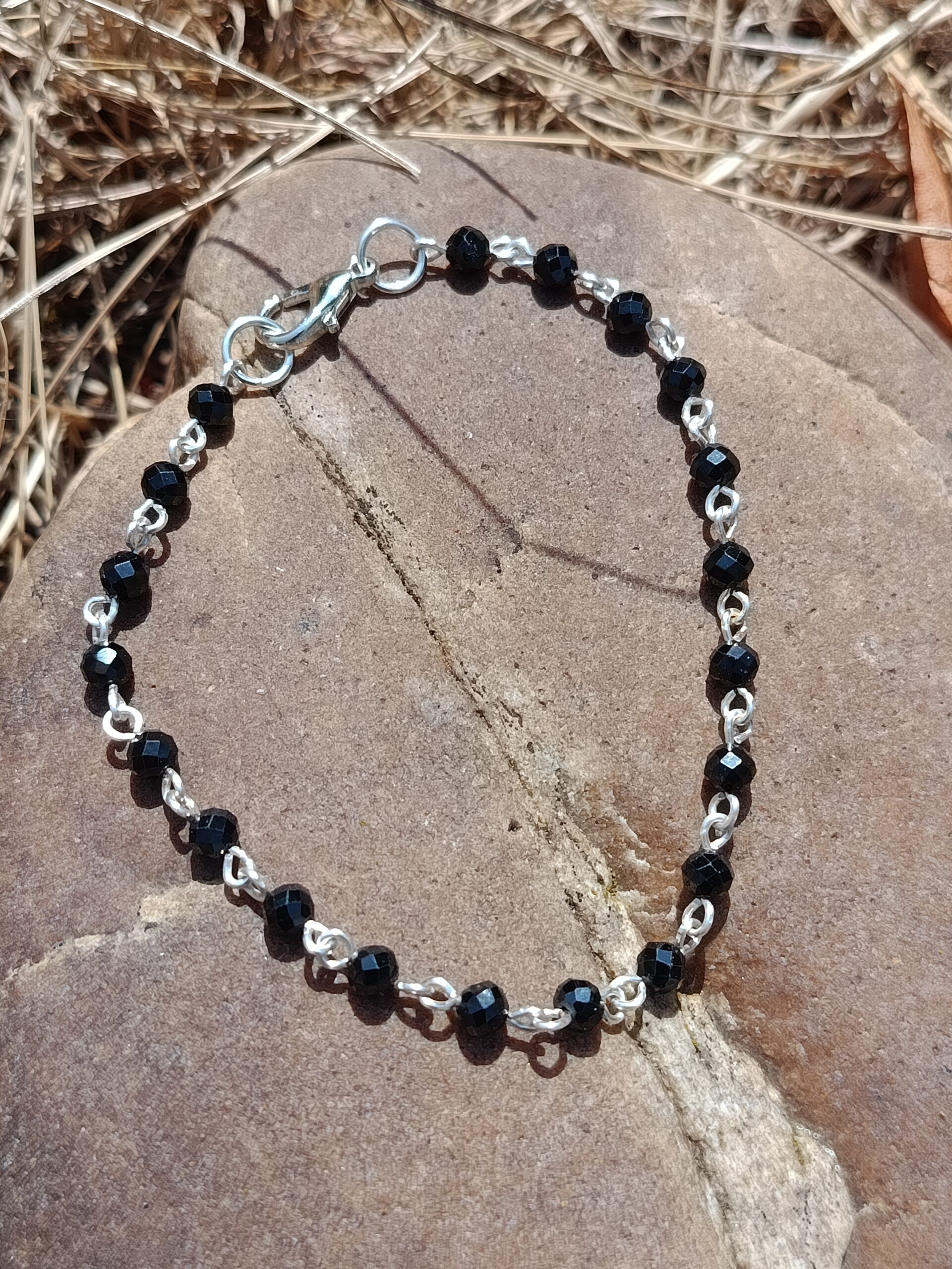 Bracelet chaine en spinelle – Image 3