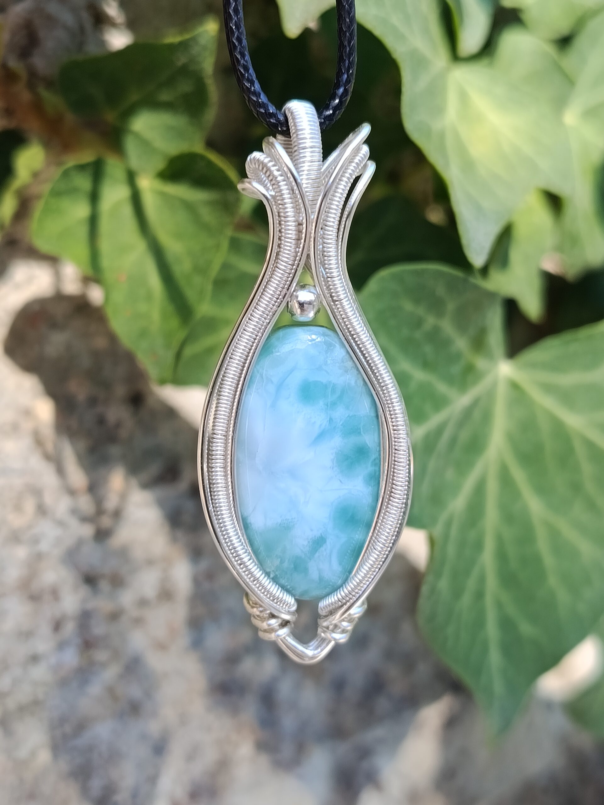 Pendentif en larimar – Image 3